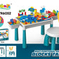 Kids Building Blocks Table With Chair